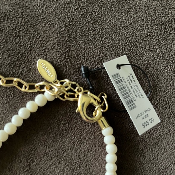 CHICOS beaded necklace and matching earrings - Picture 5 of 9